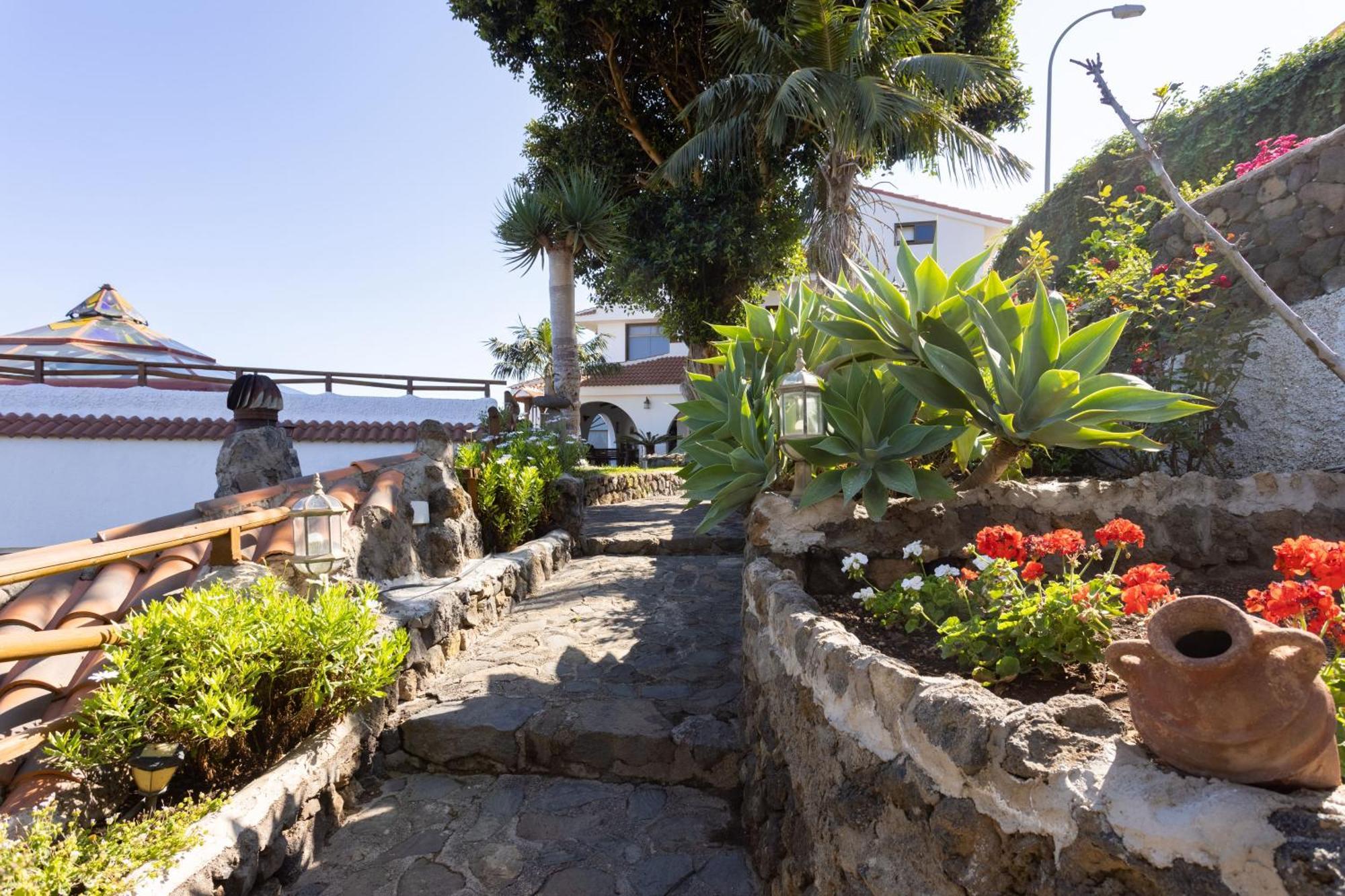Casa Los Grabados, Piscina, Vistas, Barbacoa Y Zen Icod De Los Vinos Exterior foto